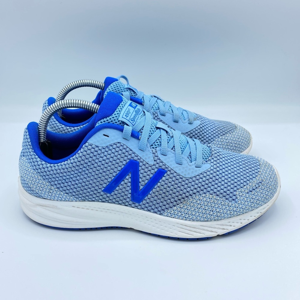 New Balance 490 V7 speedride blue women’s running shoes size 10 US